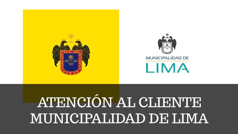 telefono Atención al Cliente Municipalidad de Lima